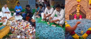 అయినవిల్లి లో పెన్నులు సిద్దం చేస్తున్న సిబ్బంది అయినవిల్లి లో పెన్నులు సిద్దం చేస్తున్న సిబ్బంది